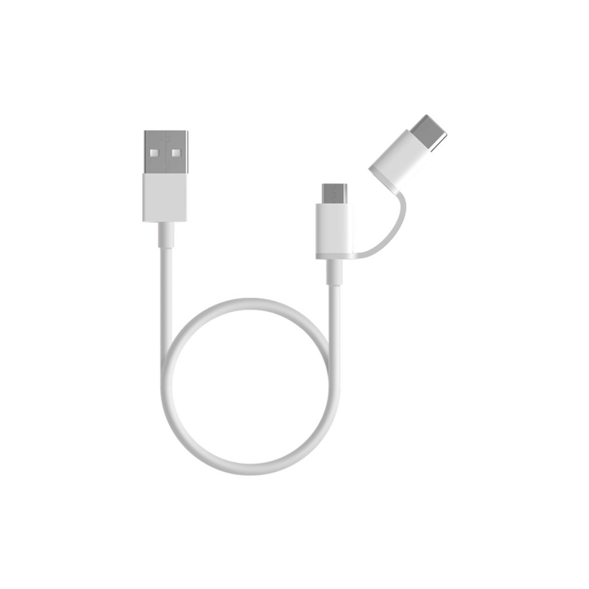 Cable USB Mi 2 en 1 (Micro USB a Tipo C) 30cm Xiaomi