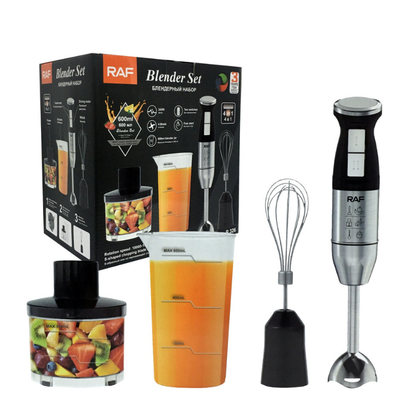 Mixer 4 en 1 Licuadora 600ml - RAF