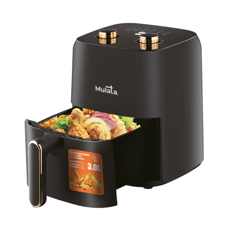 Freidora sin Aceite Air Fryer 3 L-  Mulata